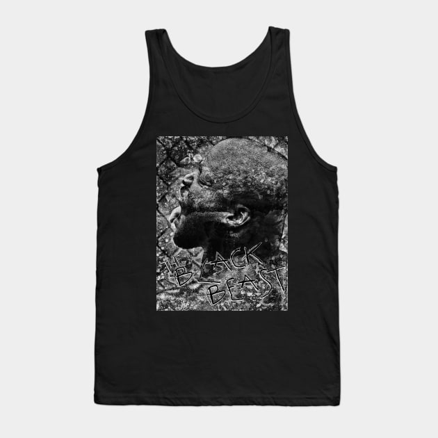 Derrick Lewis The Black Beast Tank Top by SavageRootsMMA